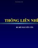 Bài giảng Thông liên nhĩ - BS. Đỗ Nguyên Tín