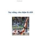 Say nắng, cứu chậm là chết