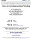 Báo cáo khoa học: Validation of the Individualised Neuromuscular Quality Of Life for the USA with comparison of the impact of muscle disease on those living in USA versus UK