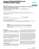 Báo cáo y học: Bilateral superficial peroneal nerve entrapment secondary to anorexia nervosa: a case repor