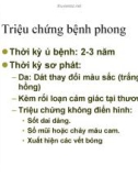 Bài giảng bệnh phong part 2