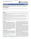 Báo cáo y học: Appendicular peritonitis in situs inversus totalis: a case report