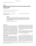 Báo cáo y học: Science review: Quantitative acid–base physiology using the Stewart model