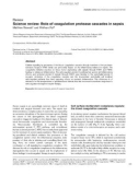 Báo cáo y học: Science review: Role of coagulation protease cascades in sepsis