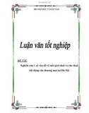 Luận văn: Nghiên cứu 1 số vấn đề về môi giới thuê và cho thuê bất động sản thương mại tại Hà Nội