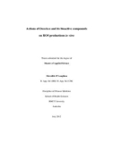 Master's thesis of Applied Science: Actions of Danshen and its bioactive compounds on ROS productions in vitro