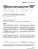 Báo cáo khoa học: Oxidative stress is increased in critically ill patients according to antioxidant vitamins intake, independent of severity: a cohort study