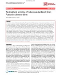 Báo cáo y học: Antioxidant activity of tuberosin isolated from Pueraria tuberose Linn