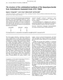 Báo cáo khoa học: The structure of the carbohydrate backbone of the lipopolysaccharide from Acinetobacter baumannii strain ATCC 19606