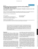 Báo cáo y học: Monitoring of gene knockouts: genome-wide profiling of conditionally essential genes