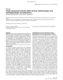 Báo cáo y học: Virally associated arthritis 2008: clinical, epidemiologic, and pathophysiologic considerations