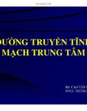 ĐƯỜNG TRUYỀN TĨNH MẠCH TRUNG TÂM - BS. CAO TẤN PHƯỚC