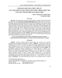 Đánh giá kết quả phẫu thuật cắt thanh quản bán phần trán bên trong điều trị ung thư thanh môn giai đoạn sớm