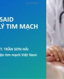 Bài giảng NSAID và bệnh lý tim mạch - Ths. BSNT. Trần Sơn Hải