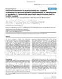 Báo cáo y học: Vaccination response to tetanus toxoid and 23-valent pneumococcal vaccines following administration of a single dose of abatacept: a randomized, open-label, parallel group study in healthy subjects