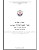 Giáo trình Tiện nâng cao (Nghề: Cắt gọt kim loại - Trung cấp) - Trường Trung cấp Tháp Mười (Năm 2024)