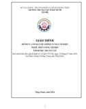 Giáo trình Lắp đặt hệ thống cung cấp điện (Nghề: Điện công nghiệp - Trung cấp) - Trường Trung cấp Tháp Mười (Năm 2024)