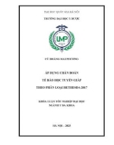 Khóa luận tốt nghiệp đại học ngành Y đa khoa: Áp dụng chẩn đoán tế bào học tuyến giáp theo phân loại Bethesda 2017