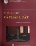 Giáo trình Nhà nước và pháp luật: Phần 1