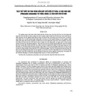 Báo cáo Thay thế thức ăn tinh bằng hỗn hợp chế biến từ thân, lá đậu nho nhe (Phaseolus calcaratus) và thân, ngọn, lá sắn khô cho bê đực 