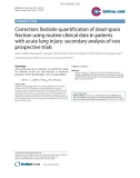 Báo cáo y học: Correction: Bedside quantification of dead-space fraction using routine clinical data in patients with acute lung injury: secondary analysis of two prospective trials