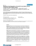 Báo cáo y học: Regulatory interdependence of myeloid transcription factors revealed by Matrix RNAi analysis