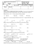 Đề thi học kì 2 môn Toán lớp 7 năm 2023-2024 có đáp án - Trường THCS Nguyễn Khuyến, Tam Kỳ