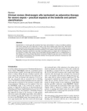 Báo cáo y học: Clinical review: Drotrecogin alfa (activated) as adjunctive therapy for severe sepsis – practical aspects at the bedside and patient identification Pierre-François Laterre and Xavier Wittebole