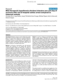 Báo cáo y học: Mild therapeutic hypothermia shortens intensive care unit stay of survivors after out-of-hospital cardiac arrest compared to historical control