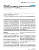 Báo cáo y học: Association of the FCRL3 gene with rheumatoid arthritis: a further example of population specificity