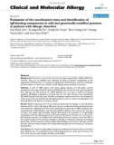 Báo cáo y học: Evaluation of the sensitization rates and identification of IgE-binding components in wild and genetically modified potatoes in patients with allergic disorders