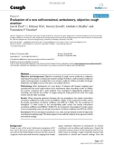 Báo cáo y học: Evaluation of a new self-contained, ambulatory, objective cough monitor