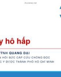 Bài giảng Suy hô hấp - BS. Huỳnh Quang Đại