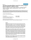 Báo cáo y học: The histone deacetylase Rpd3p is required for transient changes in genomic expression in response to stress