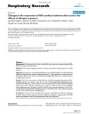 Báo cáo y học: Changes in the expression of NO synthase isoforms after ozone: the effects of allergen exposure