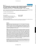 Báo cáo y học: The prokaryotic antecedents of the ubiquitin-signaling system and the early evolution of ubiquitin-like β-grasp domains