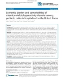 Báo cáo y học: Economic burden and comorbidities of attention-deficit/hyperactivity disorder among pediatric patients hospitalized in the United States