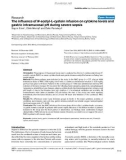 Báo cáo khoa học: The influence of N-acetyl-L-cystein infusion on cytokine levels and gastric intramucosal pH during severe sepsis