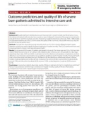 Báo cáo y học: Outcome predictors and quality of life of severe burn patients admitted to intensive care unit