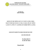 KHẢO SÁT HỆ THỐNG QUẢN LÝ CHẤT LƯỢNG THEO HACCP CHO MẶT HÀNG CÁ TRA-CÁ BASA FILLET ĐÔNG LẠNH CỦA CÔNG TY AGIFISH (XÍ NGHIỆP ĐÔNG LẠNH 8)