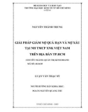 Luận văn Thạc sĩ Kinh tế: Giải pháp giảm nợ quá hạn và nợ xấu tại NH TMCP XNK Việt Nam trên địa bàn TP.HCM