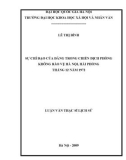 Tóm tắt Luận văn Thạc sĩ Lịch sử: Sự chỉ đạo của Đảng trong chiến dịch phòng không bảo vệ Hà Nội và Hải Phòng tháng 12 năm 1972