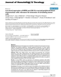 báo cáo khoa học: Low-level expression of HER2 and CK19 in normal peripheral blood mononuclear cells: relevance for detection of circulating tumor cells