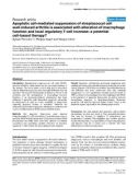 Báo cáo y học: Apoptotic cell-mediated suppression of streptococcal cell wall-induced arthritis is associated with alteration of macrophage function and local regulatory T-cell increase: a potential cell-based therapy