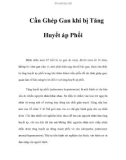 Cần Ghép Gan khi bị Tăng Huyết áp Phổi