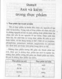 Axit và kiềm - Cẩm nang thực dưỡng (Phần 3)