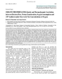 Báo cáo toán học: OXIDATIVE PHOSPHORYLATION: Kinetic and Thermodynamic Correlation between Electron Flow, Proton Translocation, Oxygen Consumption and ATP Synthesis under Close to In Vivo Concentrations of Oxygen