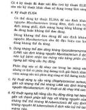 Các phương pháp chẩn đoán lao phổi, lao kê, lao màng não (Phần 3)