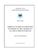 Luận văn Thạc sĩ Kinh tế: Nghiên cứu tác động của những nhân tố vĩ mô đến cấu trúc vốn động của các công ty niêm yết ở Việt Nam