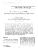 Báo cáo Dịch vụ hậu cần (Logistic) Việt Nam: Thực trạng và triển vọng sau khủng hoảng kinh tế toàn cầu 